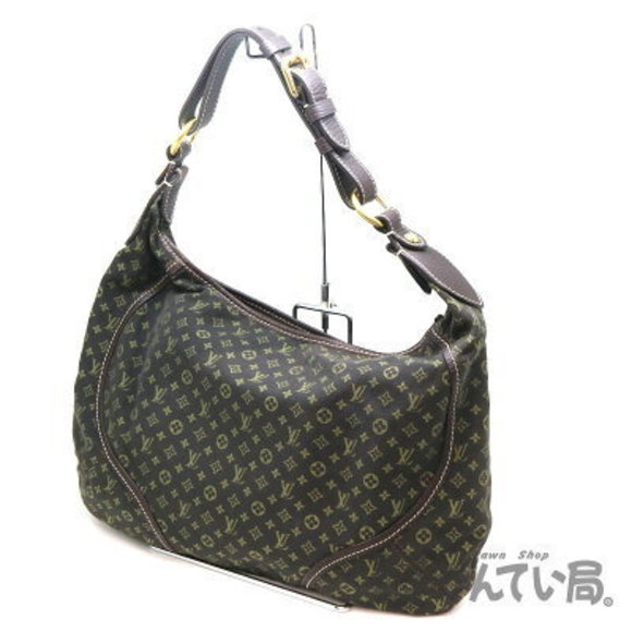 Louis Vuitton Manon MM Monogram Lan Ebene Brown Shoulder Bag LV - Picture 1 of 6